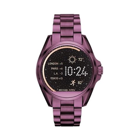 michael kors bradshaw smartwatch purple stainless steel bands|Amazon.com: Michael Kors Watch Bradshaw.